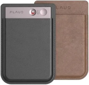 PLAUD Note AI Voice Recorder with 2 Cases, Voice Recorder with App Control, Transcribe & Summarize with AI Technology, 64GB Memory, Voice Recorder Carrying Case