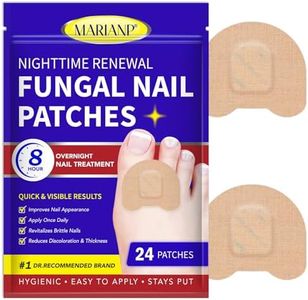 Toenail Fungus Treatment Extra Strength - 24 Pcs Nighttime Fungal Nail Patches, Overnight Toe Nail Fungus Treatments for Damaged Nails Foot Nails Repair and Care