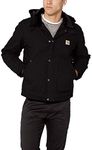 Carhartt Men Winter Jacket Full Swing Steel, Size:M, Color:Black