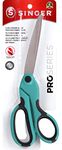 SINGER ProSeries™ 9.5 Inch Heavy-Duty Bent Fabric Scissors for Sewing with Comfort Grip