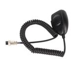 Handheld Speaker Mic for Cobra 4 Pin CB Radio, Compatible with CobraGalaxy Auto, Ideal for Police, Security, Restaurants, Warehouses