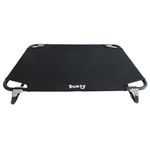 Bunty Folding Raised Dog Bed Large Size - Waterproof and Elevated Dog Bed, Cooling Pet Bed for Indoor and Outdoor Use, Portable Dog Camping Bed with No Assembly Required