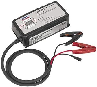 Sealey Bscu25 Battery Support Unit And Charger 12V-25A 24V-12.5A