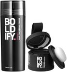 Hairline Powder + Hair Fiber : Boldify bundle that Instantly Conceals Hair Loss Hair Powder for Thinning Hair, Root Cover Up