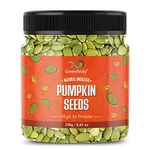 GreenFinity Raw Pumpkin Seeds High Fiber Protein Rich Superfood and Antioxidants Pepita Immunity Booster Diet Snack (250 gm) Jar Pack