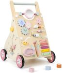 Pithfor Wooden Baby Walker, Baby Pu