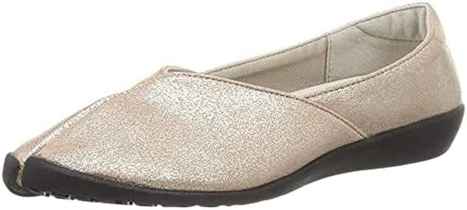 Marugo TabiRela Mary Women's Tabi Pumps, Comfortable, Lightweight, Bunions, TabiRela, Champagne Gold, 23.5 cm