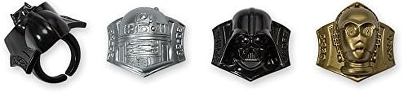 DecoPac Star Wars Darth Vader, R2-D2, C-3PO Cupcake Rings (24 Count)