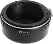 Hersmay PK-FX Lens Mount Adapter for Pentax K Lens to Fuji X Mount Camera For Fujifilm X-H1 X-E3 X-T10 X-T1 X-T2 X-T20 X-T30 X-T40 X-Pro1 X-Pro2 X-M. 1 X-A. 1 x X-A2 X-A3 X-A5 X-A10 X-A20 camera