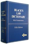 Black's Law Dictionary: Definitions of the Terms and Phrases of American and English Jurisprudence, Ancient and Modern, 5th Edition by (1979-05-01)