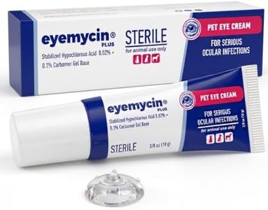 QUQU Natural EYEMYCIN Pet Eye Health for Dogs, Cats, Cattle, Sheep, Horses, Birds and Puppies, Kitten (1 Pack)