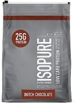 Isopure Low Carb Protein Powder, 100% Whey Protein Isolate, Flavor: Dutch Chocolate, 7.5 Pounds (Packaging May Vary)