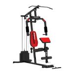 Hercules Fitness Multi Gym SM105 110 lbs Home Gym Multi Machine All in one equipments for Workout Machine Chest Biceps Shoulder Back Triceps Legs Muscle Multiple Exercise at Home,