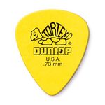 Dunlop Picks - Tortex Standard Yellow 0.73mm - Pack 12
