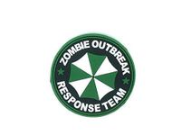 Zombie Outbreak Response Team Umbrella PVC Airsoft Patch Green