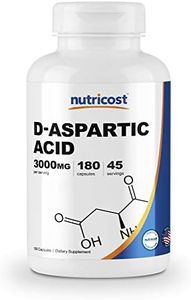 Nutricost D-Aspartic Acid Capsules (180 Capsules) (3000mg Serving)