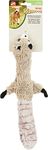 SPOT Ethical Pets Mini Skinneeez Raccoon 14-Inch Stuffingless Durable Squeaker Dog and Cat Toy.