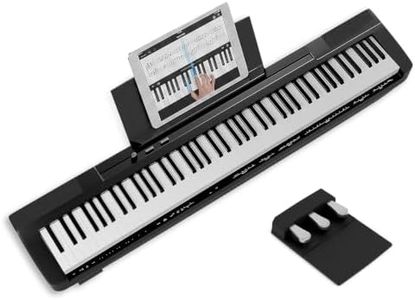 AODSK 88 Key Weighted Keyboard Digital Piano