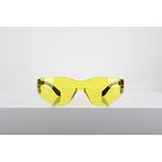 Blackrock Yellow Tinted Safety Glasses, Mens Womens Protective Eyewear Safety Goggles Spectacles, Adult Eye Protection, Work Anti-Scratch Lense, PPE Workwear, Construction, Working Sunglasses