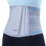 Vissco Lumbocare (Lumbo Sacral Belt), Back Support Belt for the Spine & Relieves Pain, Lower Back Brace Support, Back Pain Relief, Can be used for Slip disc - Medium (Grey)