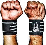 MANIMAL Wrist Wraps for Weightlifting - Professional Wrist Straps for Men and Women - Strength Training, Bodybuilding, Powerlifting, Cross Fit - Eliminate Wrist Pain with Durable Support (Since 2010)