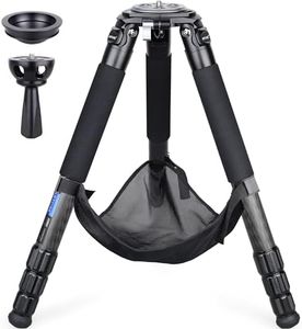 ARTCISE Carbon Fiber Tripod Heavy Duty Bowl Tripod AS90C Camera Tripod Ultra Stable Carbon Tripod Stand with 75mm Bowl and Adapter 10 Layers Carbon Fiber 40mm Leg Tube Max Load 88 Lbs/40kg