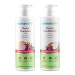 Mamaearth Hair Fall Control Combo(Onion Shampoo, 400ml + Onion Conditioner, 400ml)