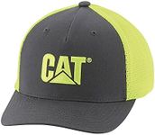 Caterpillar Men's MESH Cap, HI-VIS Yellow, One Size