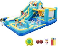 FINCOME Inflatable Bounce House, 10