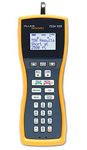 Fluke Networks TS54-BANA Premium Voice Data and Video Telephone Test Set with TDR, Extra-Large Alligator Clips and Test Probe, 4mm Banana