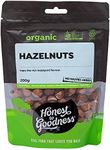 Honest to Goodness Organic Hazelnut Kernels, 200 Grams - A luxurious flavor and a delightful crunch! Famously complementing chocolate, Nutrient dense and a Pantry staple.