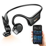 VibeLens MusicCam World’s 1st Bone Conduction Headphones with Camera, Hand-Free POV Camera Headphones, IP68 Water & Sweat Resistant, AI Functions, Open-Ear Bluetooth Wireless Sport Earphones with APP