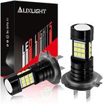 AUXLIGHT H7 H7LL LED Fog Light DRL Bulbs, 2400 Lumens Extremely Bright H7LL LED Bulbs Replacement for Cars, Trucks, 6000K Xenon White