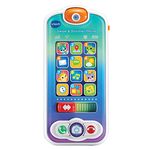 VTech Swipe & Discover Phone, Play Phone for Baby Girls & Boys, Interactive Toy with Lights and Sounds, Phone Toys for Babies, Learning Toy with Animals and Numbers, Ages 6 Months+, English Version