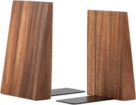 Moslyn Bookends Wooden Book Ends fo