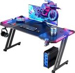 HLDIRECT 47 Inch Gaming Desk with L