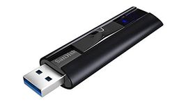 SanDisk 256GB Extreme PRO USB 3.2 Solid State Flash Drive, USB stick, up to 420 MB/s read speeds, up to 380 MB/s write, Password protection, RescuePRO data recovery software, Durable casing, Black