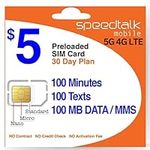 SpeedTalk Mobile $5 Prepaid Wireles