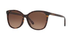 COACH HC 8271U Dark Havana/Brown Shaded 57/16/140 women Sunglasses