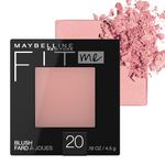 Maybelline New York Fit Me Blush, Mauve, 0.16 Ounce