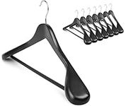 meqution Coat Hanger 8-Pack Wood Ha