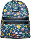 Loungefly x Pokemon First Generation Printed Mini Backpack, Navy, One Size, Modern