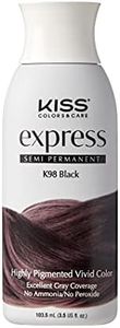 Kiss: Express Semi Permanent Hair Color - Black K98-Black