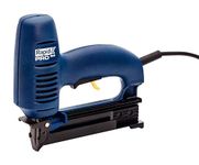 Rapid Electric Staple Gun PRO R606 for No. 606 Staples and No. 8 Brads, Stapler and Brad Nailer with Adjustable Impact Setting and Removable Front Plate, For Picture Frames, Panelling (10643003)