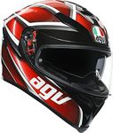 AGV K5-S Tempest Red Motorcycle Helmet MS