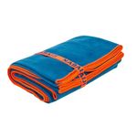 Decathlon Swimming Microfiber Towel Size Large 80 x 130 cm Blue Petrol