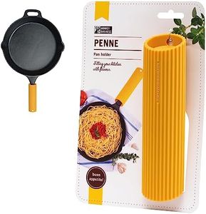 Monkey Business Silicone Kitchen Tool | Penne-shaped kitchen utensil for hot handles when cooking and serving | Non-Slip Penne-shaped Silicone Sleeve Ideal for cast metal griddles, and skillets.