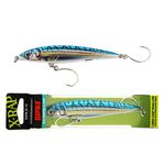 Rapala X-Rap Long Cast Shallow Lure with Two No. 3/0 Hooks, 0.3-0.6 m Swimming Depth, 12 cm Size, Blue Mackerel