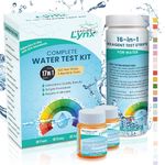 17 in 1 Rapid Water Testing Kit for Drinking Water, Well & Tap Water Test, Multi-Parameter Test Strips for Bacteria, Lead, Iron, Copper, pH, Hardness, Chlorine, Mercury, & More, for Home Water Quality