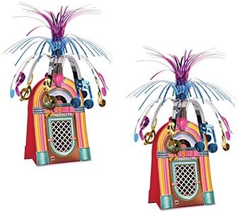 Beistle, 2 Piece Jukebox Centerpieces, 15''